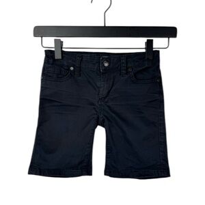 Joe’s Jeans Boys 5 pocket Black Soft Cotton Stretch Twill Shorts Size 6‎